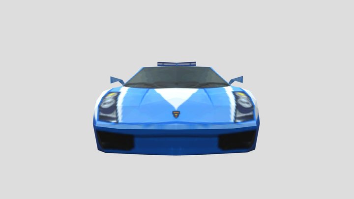Lamborghini Gallardo – Kostenloses 3D-Modell STL