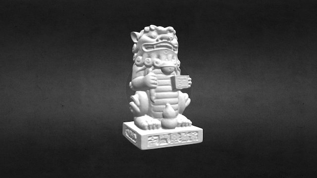 001/365_Lion from KingMen（金門風獅爺） 3D Model