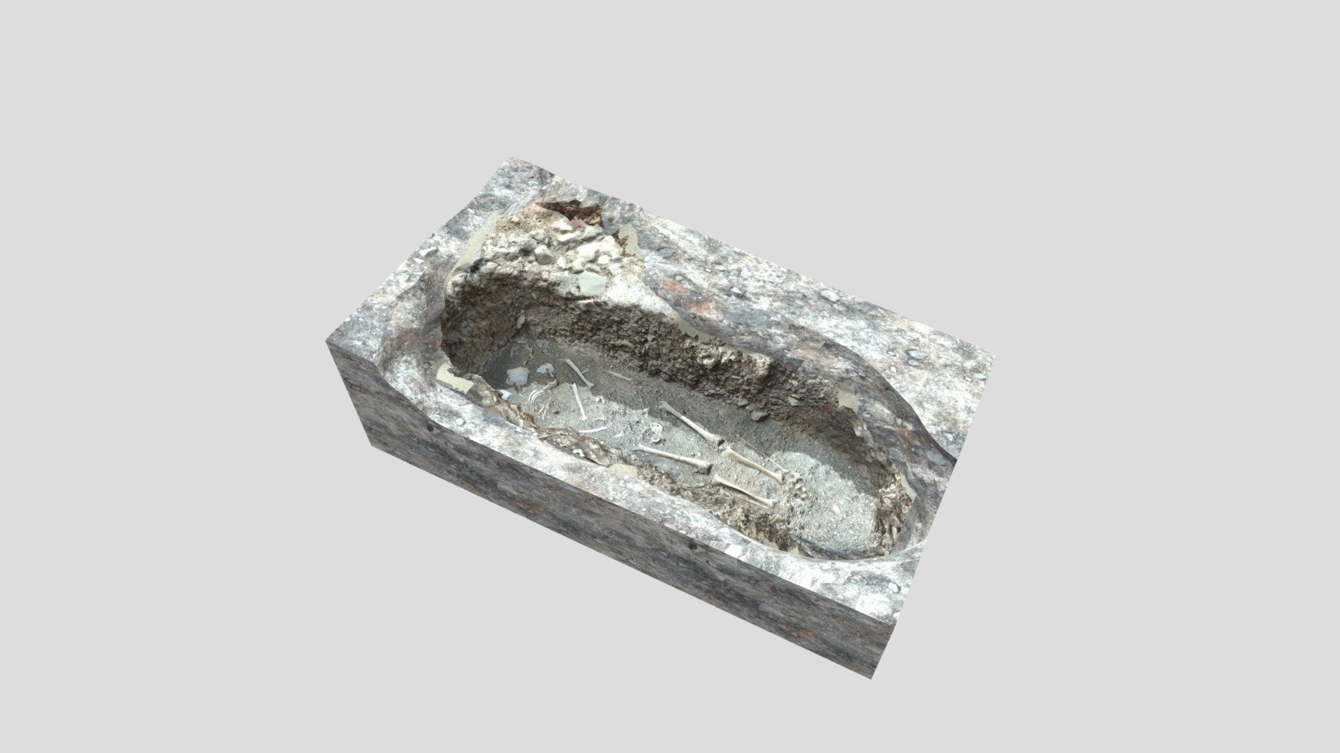 Sépulture 8 - Musée archéologie Saint-Laurent