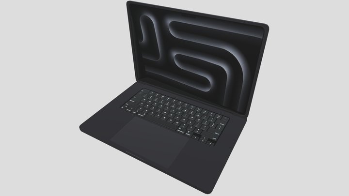 Realistic 3D Laptop Model – High-Quality Design 3D Model