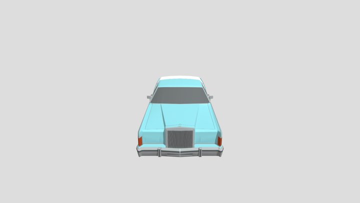 Lincoln Continental Coupe 1978 for 3D-printing