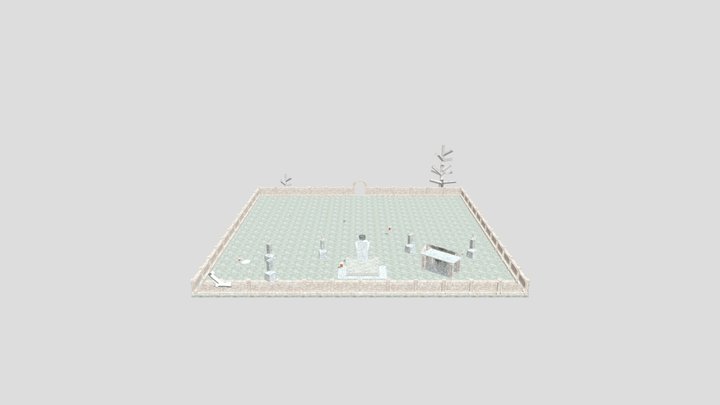 GraveYard 3D Model
