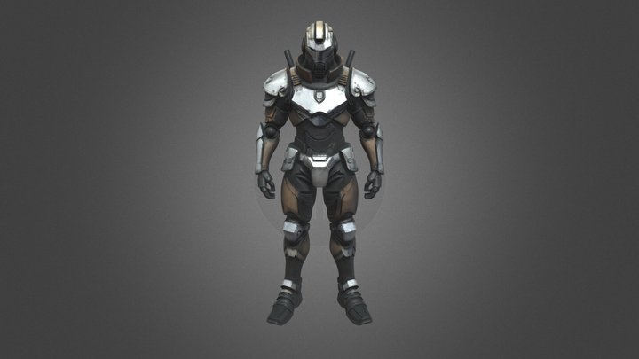 Rodin AI generated scifi armor test 1