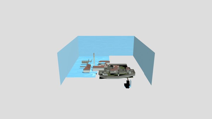 D2_prison_01 3D Model