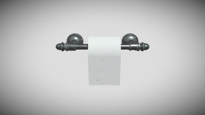Toilet Paper Holder 3D Model
