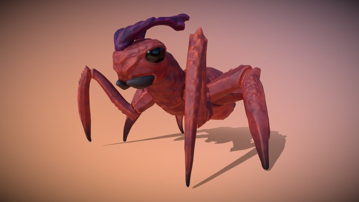 Bug Creature 3D Model