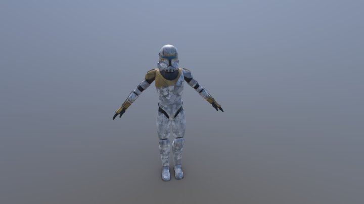 Republic Commando Gregor 3D Model