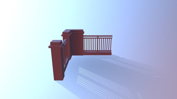 Fence 3D Model