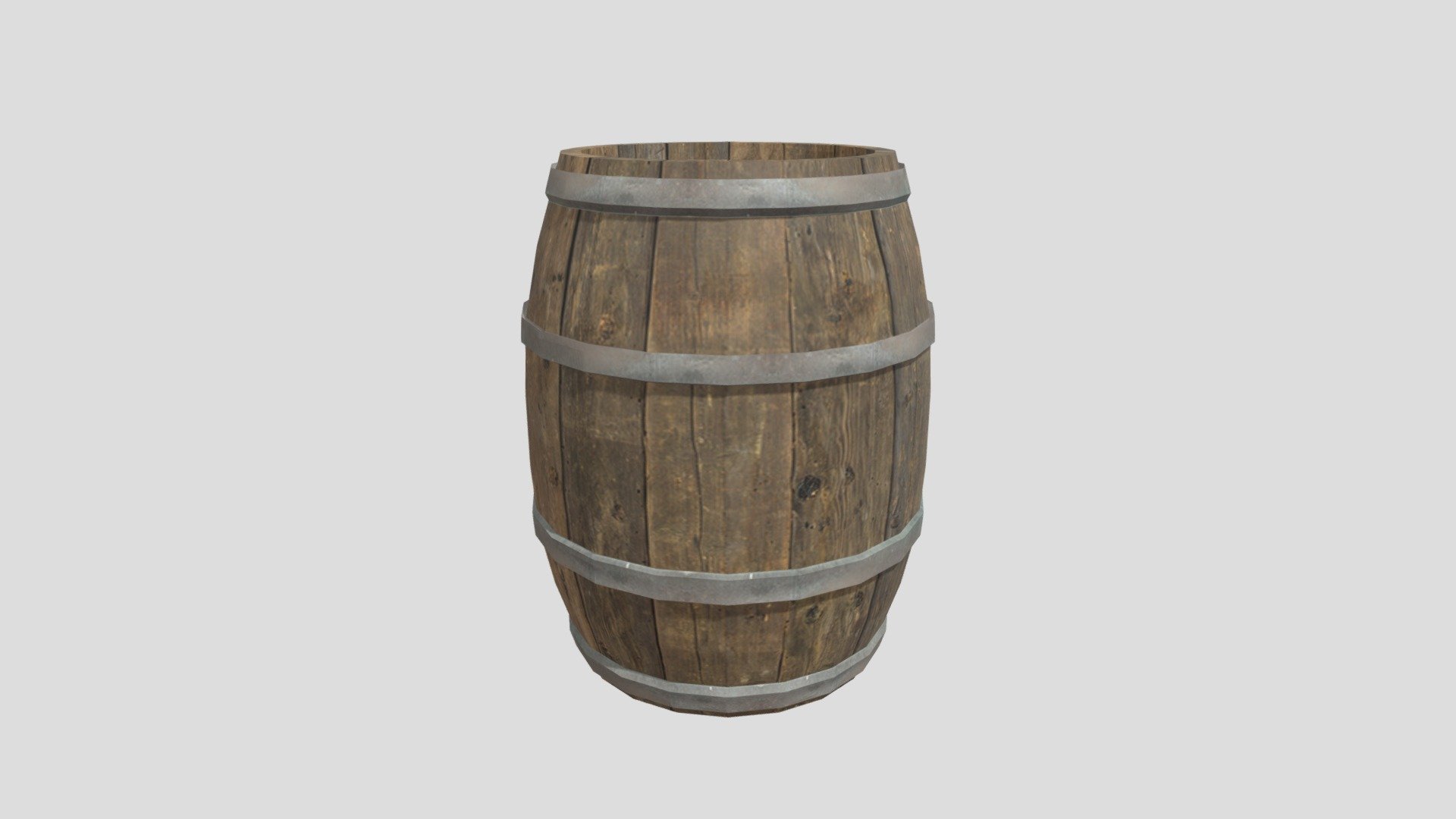 Wooden Barrel
