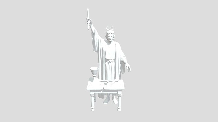 The Magician 3D Model