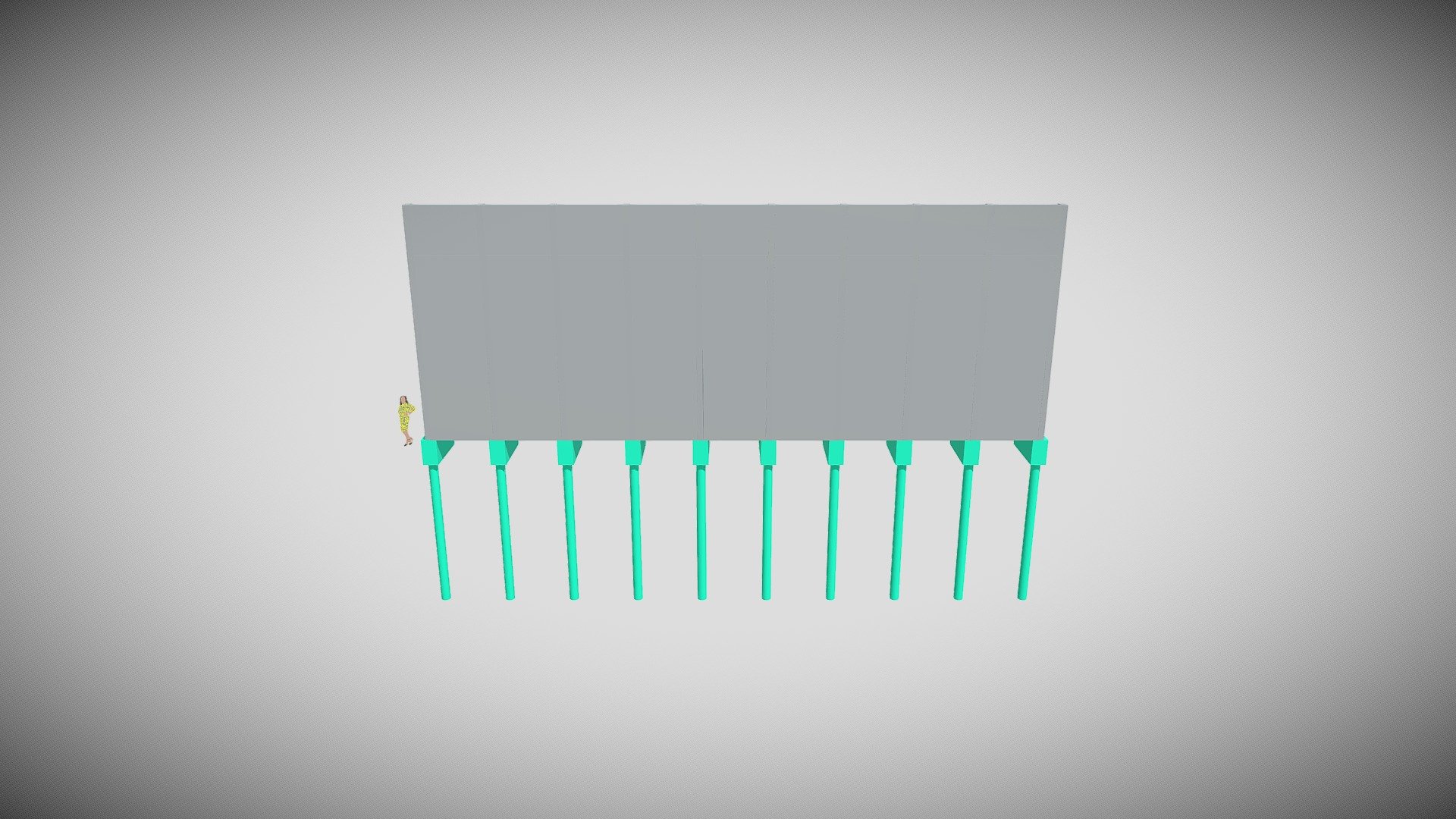 3DS DO IFC EST MURO - 3D model by Eng.Coronel [9215499] - Sketchfab