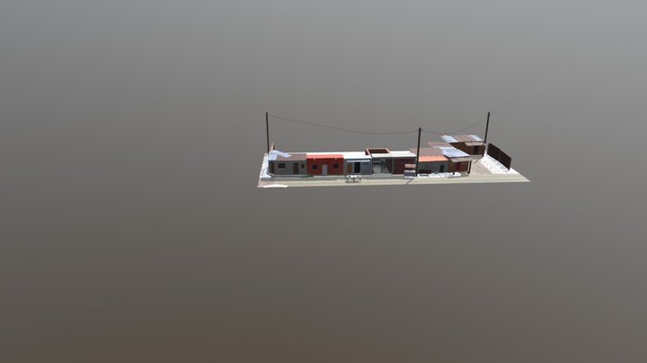 Street Scene 3D Model