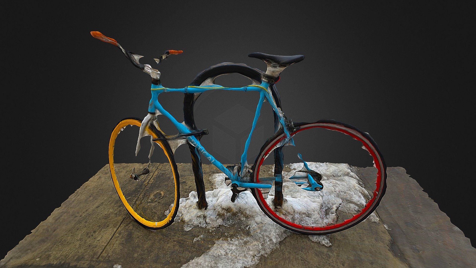 Multicolor bike
