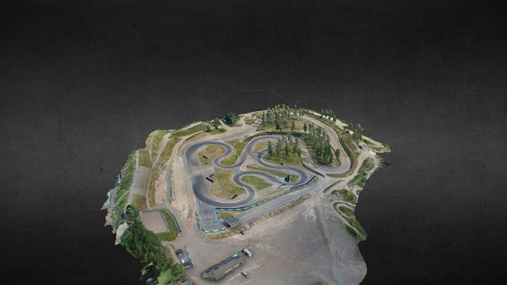Tykkimäen Moottorirata - Kouvola 3D Model