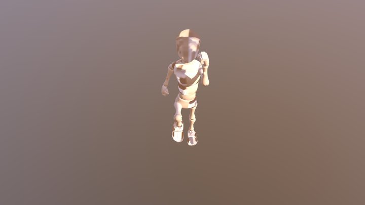 Running Animation 3D Model