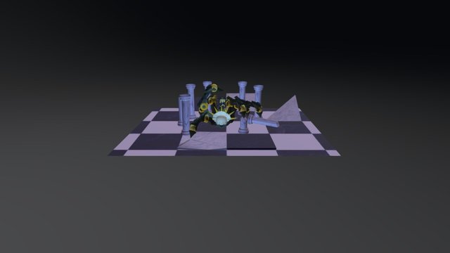 戰輪妖精02-POSE01 3D Model