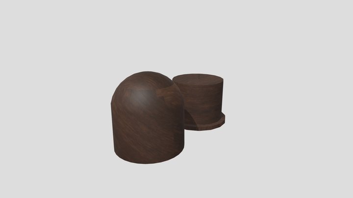 Bougie sketch 3D Model