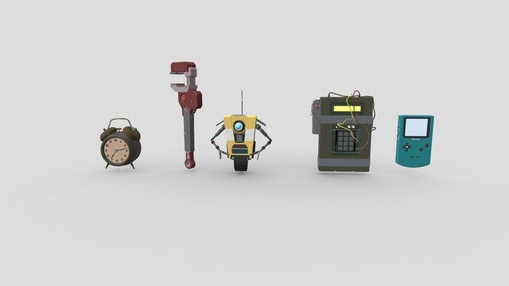 Покраска_D_Z 3D Model