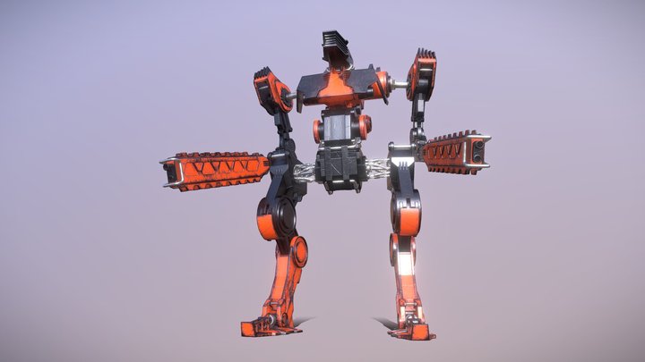 Robot | Model U8-XT 3D Model