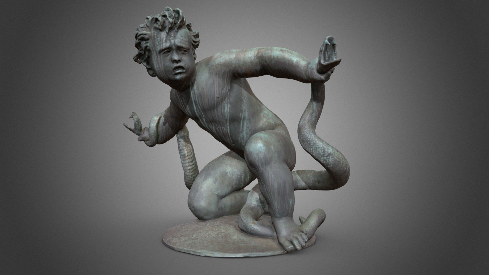 DM-Posthof Brunnenfigur — Sketchfab embed 3D viewer