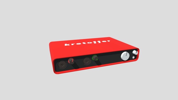 Audio Card – Modello 3D gratuito STL