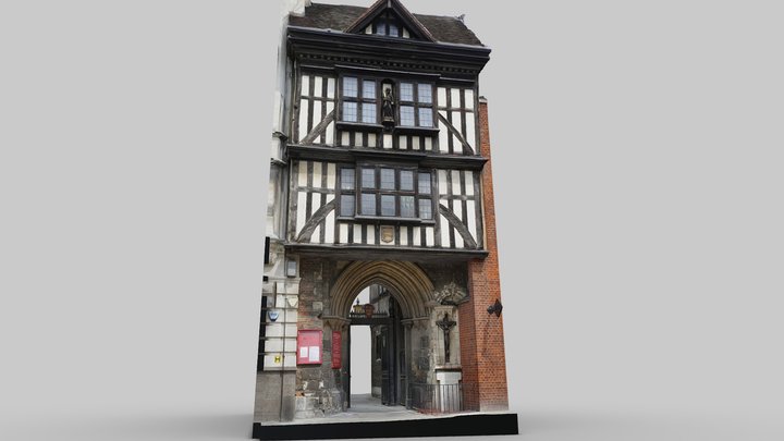 St Bartholomew’s Gatehouse – Kostenloses 3D-Modell STL