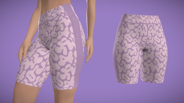 Training shorts 3D Model