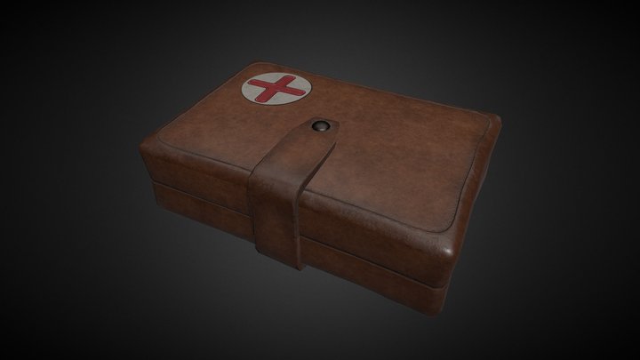 First-aid kit 3D Model