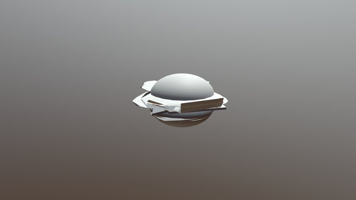 Krabby Patty 3D Model