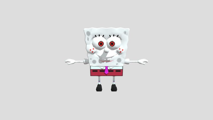 Slendypants 3D Model