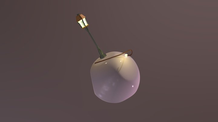 Planet 329 - Lamplighter 3D Model
