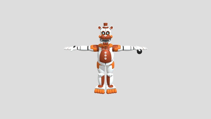 Moltent Freddy 3D Model