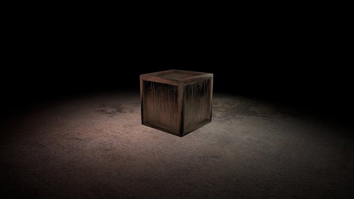 crate render 3D Model
