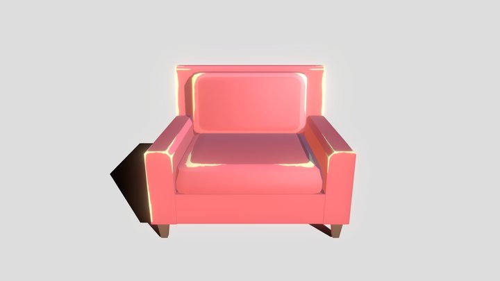 Chair_Short 3D Model