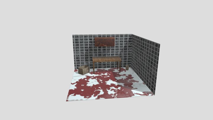 Crime scene 3D Model