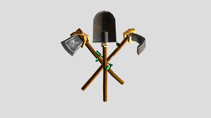 Makeshift Tools - PROP GALLERY 3D Model