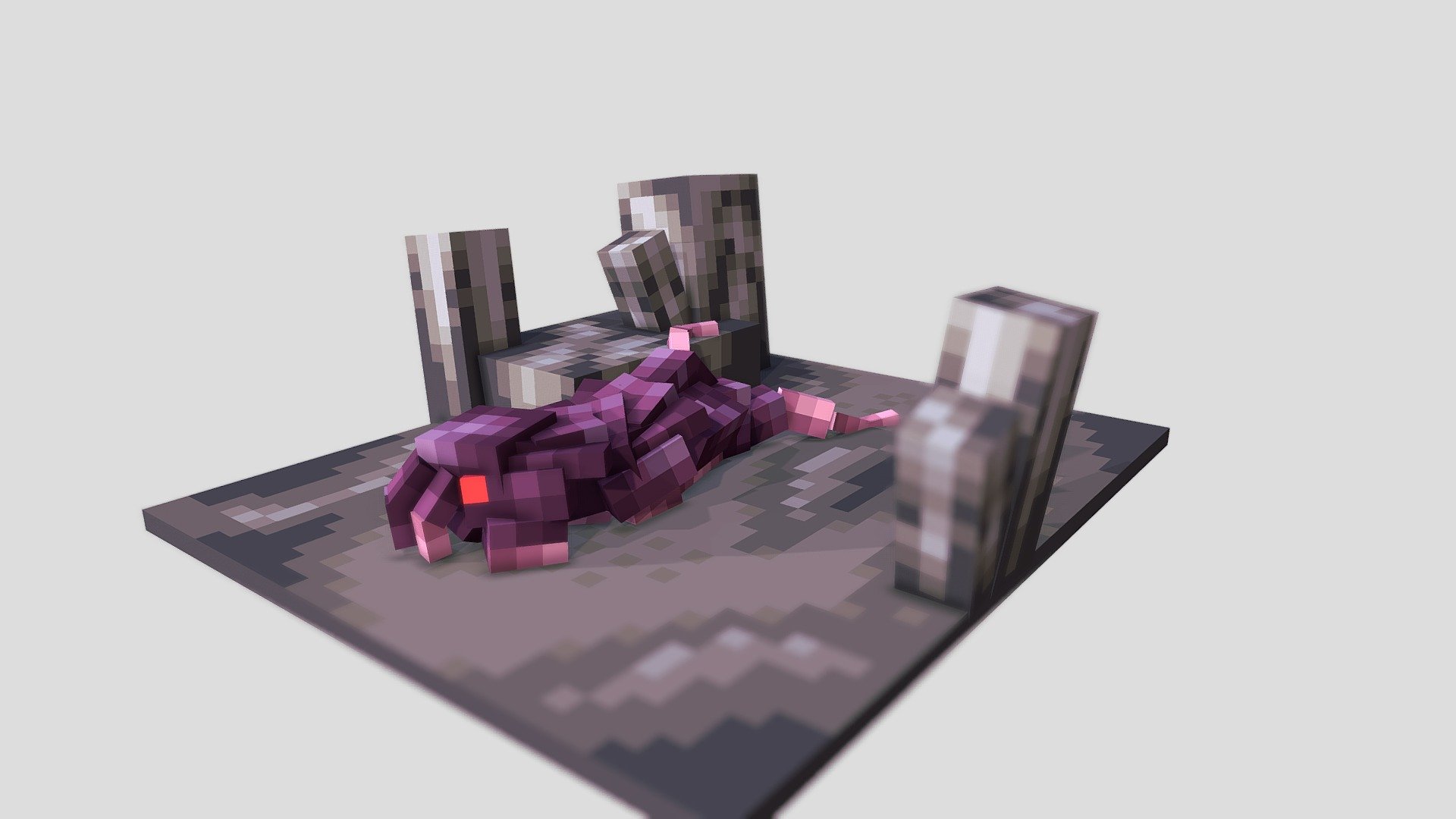Alien worm - 3D model by OldShadow [9227d11] - Sketchfab
