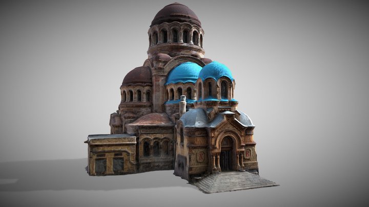 cerkov 3D Model