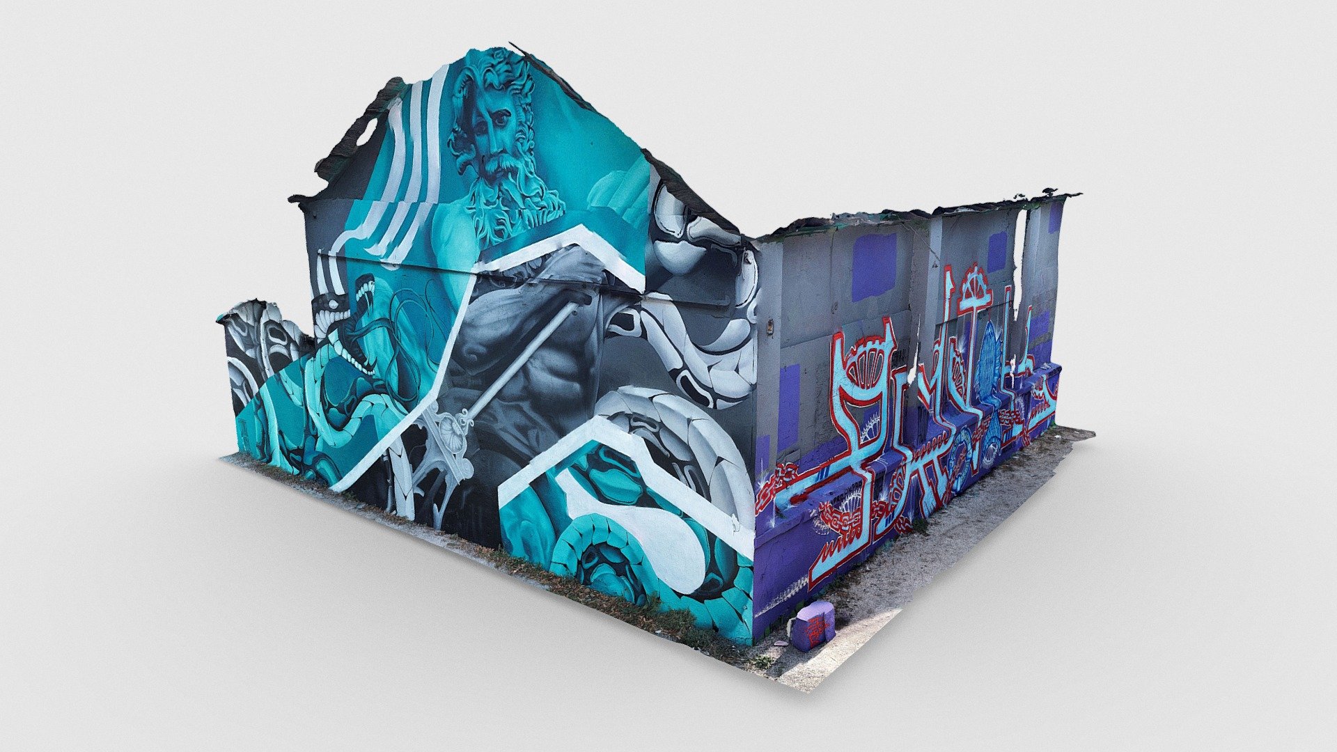 Mural in La Rochelle, France (3)