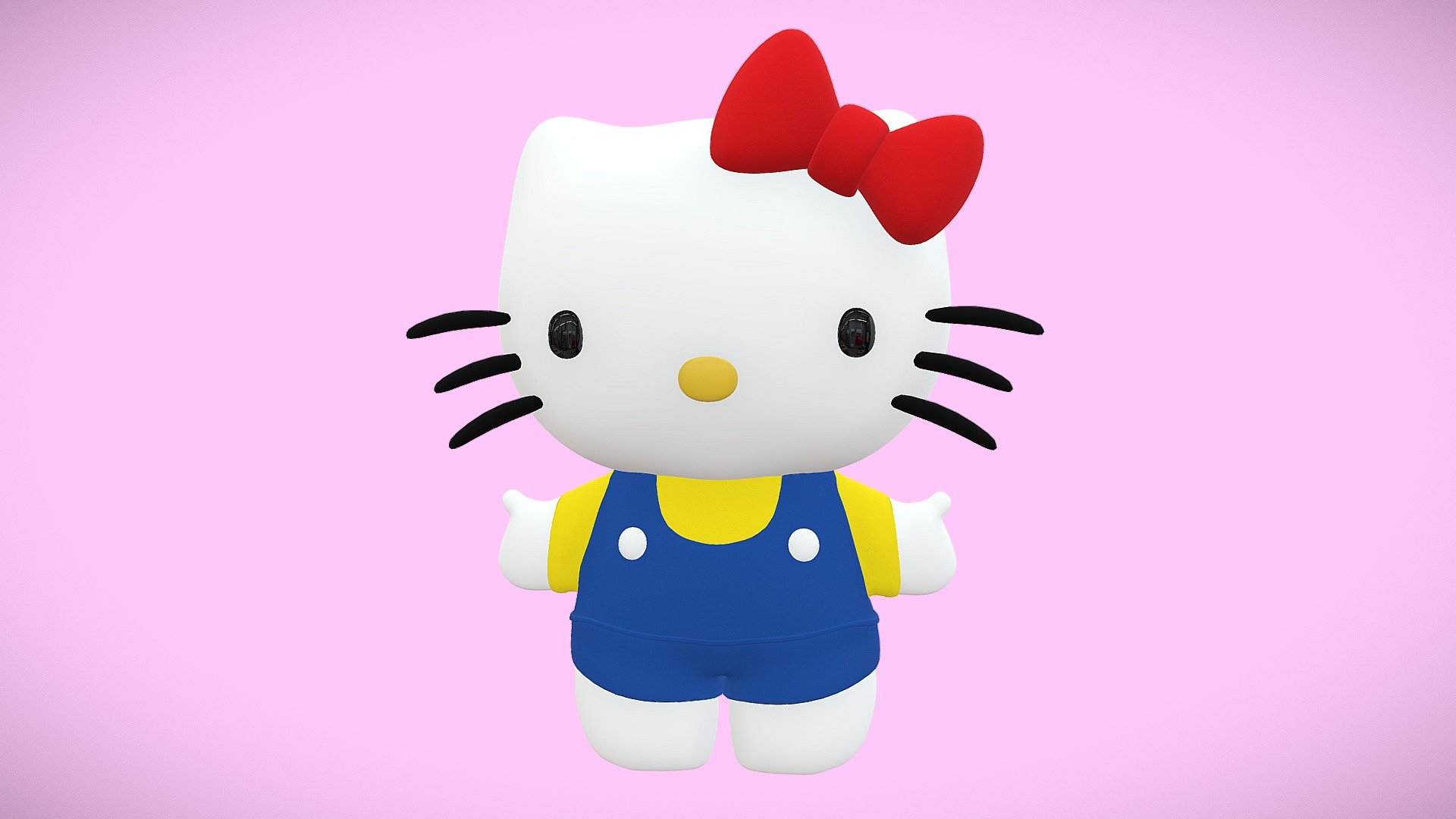 Hello Kitty - 3D model by 💙Cyberwolf💙 (@Cyberwolf200518) [922997b ...