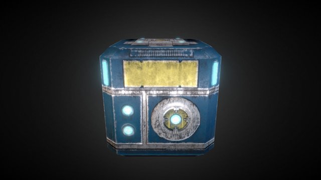 GameAsset - Crate 3D Model