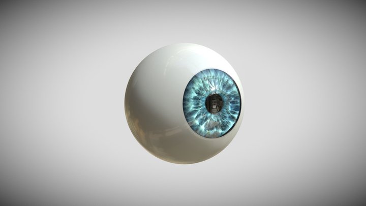 Blue Eye 3D Model