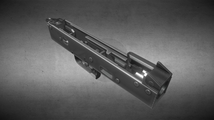 [MWS] AK Receiver Assembly "Stamped Steel" 3D Model