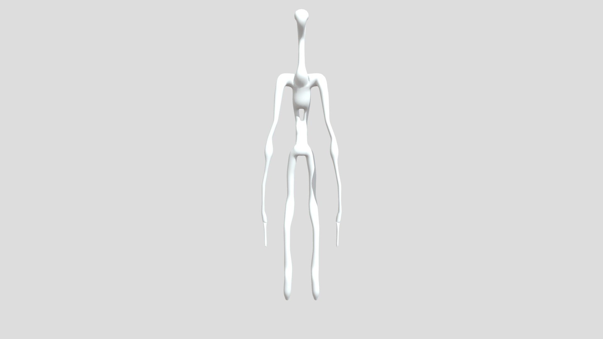 Alien Low Poly - 3D model by baltazarbill [922ba64] - Sketchfab