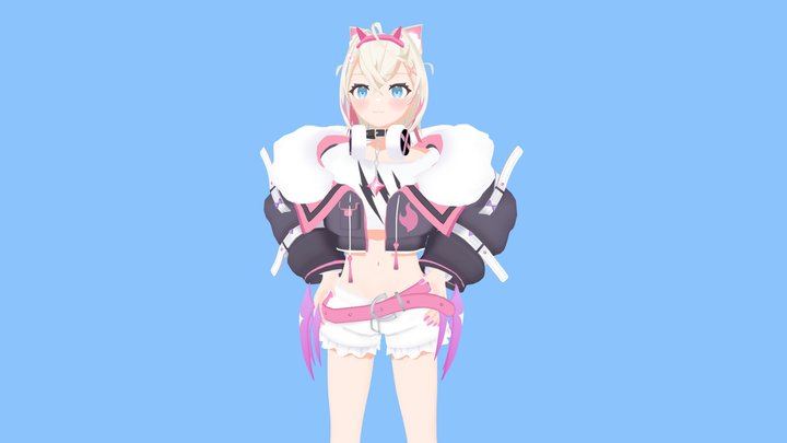 Mococo Abyssgard - hololive -Advent- 3D Model