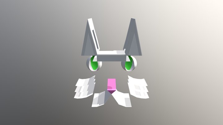 Teste Brinquedo Gato 3D Model