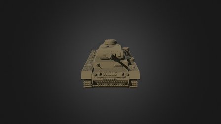 Panzer 3 3D Model