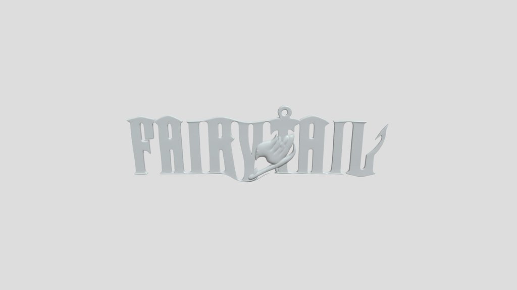 Fairy Tail anime logo with guild emblem