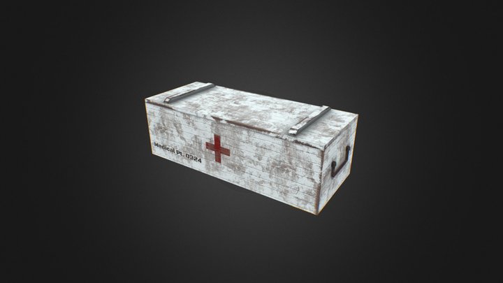Medical box closed 3D Model