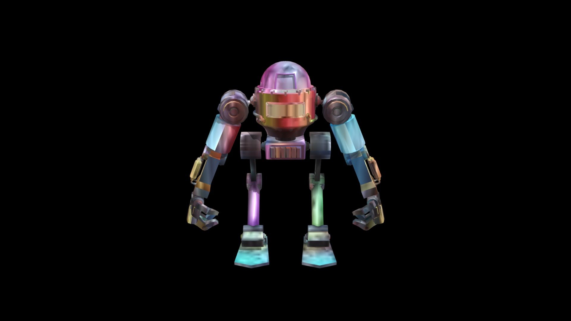 Meshy robot_TechNova - Download Free 3D model by klrxyz [922f0b6 ...